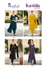 Kasida Vol 3 By Karissa Liva Rayon Kurti With Bottom Dupatta Wholesale In India